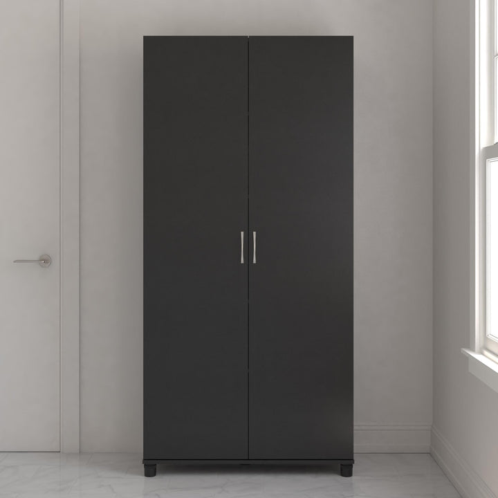 2-door general organizer cabinet - Black