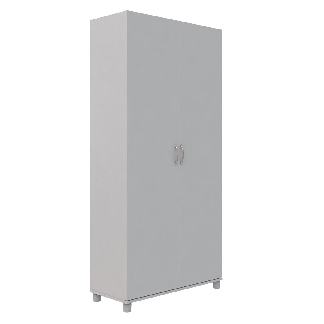 36" utility storage cabinet - Dove Gray