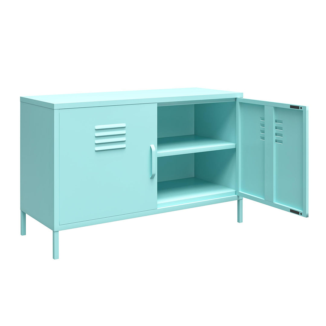 Organize with Cache 2 door accent cabinet -  Spearmint