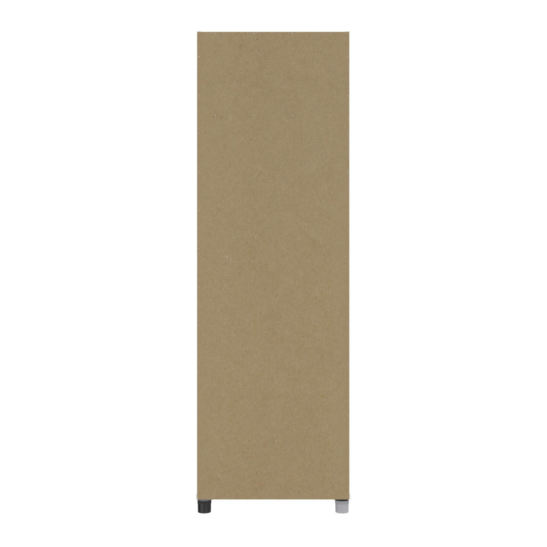 Tall closed storage cabinet - White