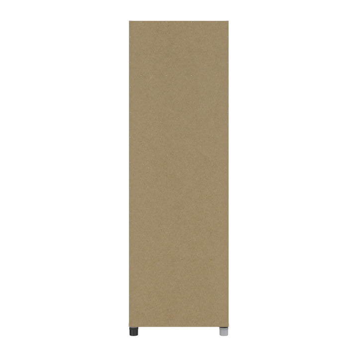 Tall closed storage cabinet - White