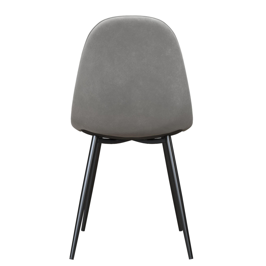 dining chairs 4 set - gray