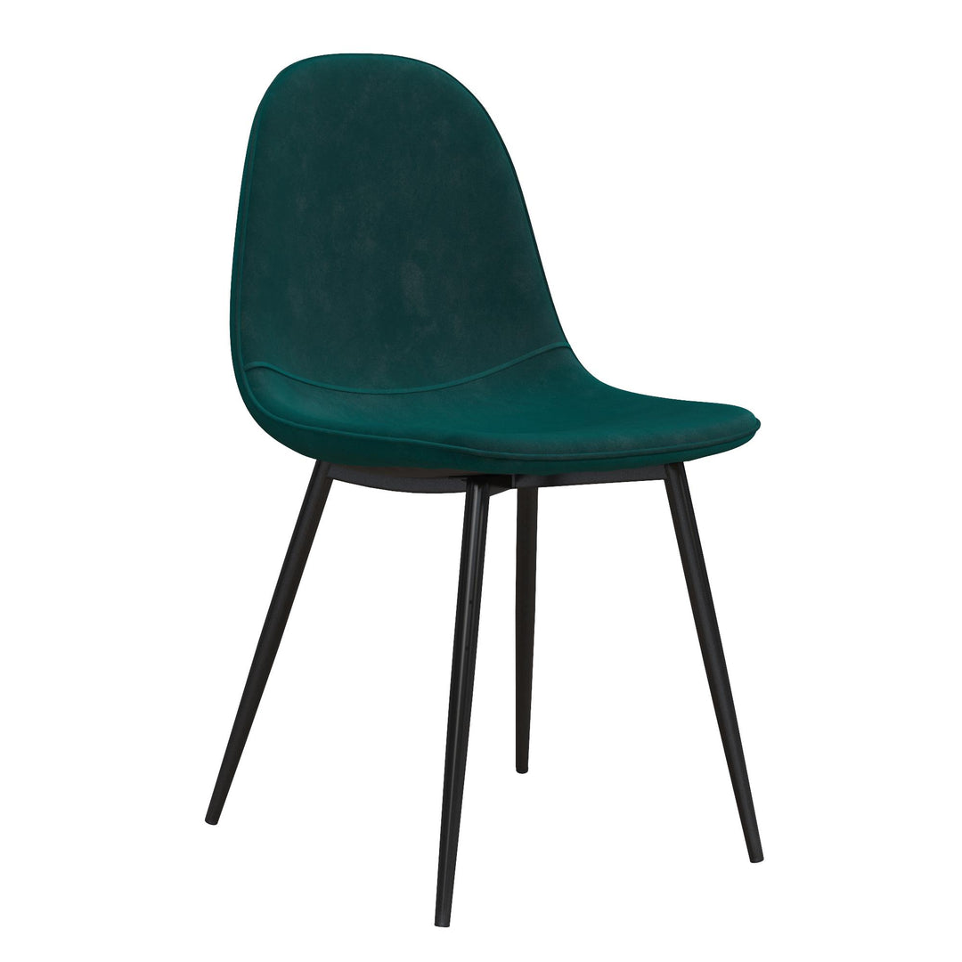 Upholstered Kitchen Dining Chairs - green