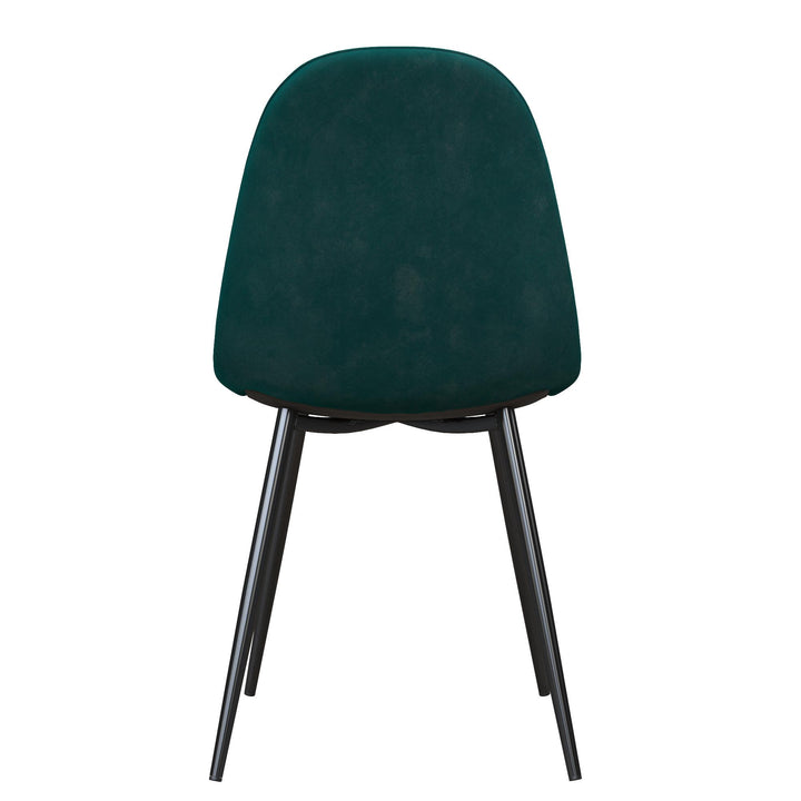 kitchen dining chairs set of 4 - green