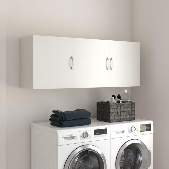 54-inch wall storage cabinet - White