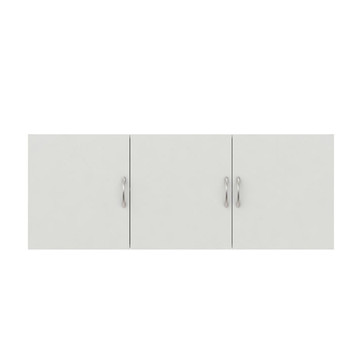 3 door Garage wall cabinet - White