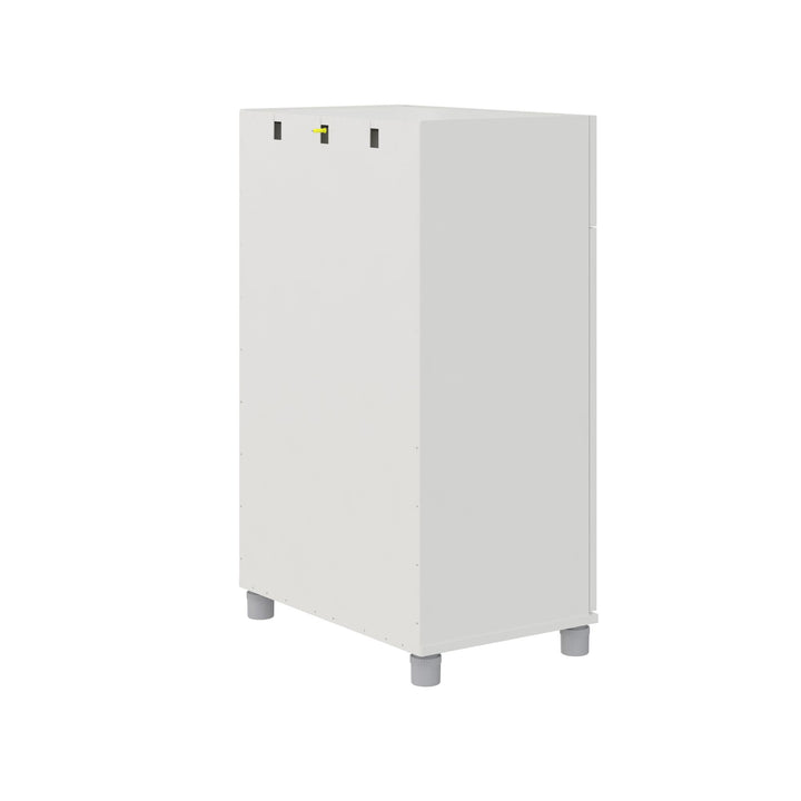 Basin 24 Inch 2 Door Base Storage Cabinet - White