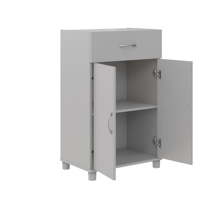 Basin 24 Inch 2 Door Base Storage Cabinet - Dove Gray