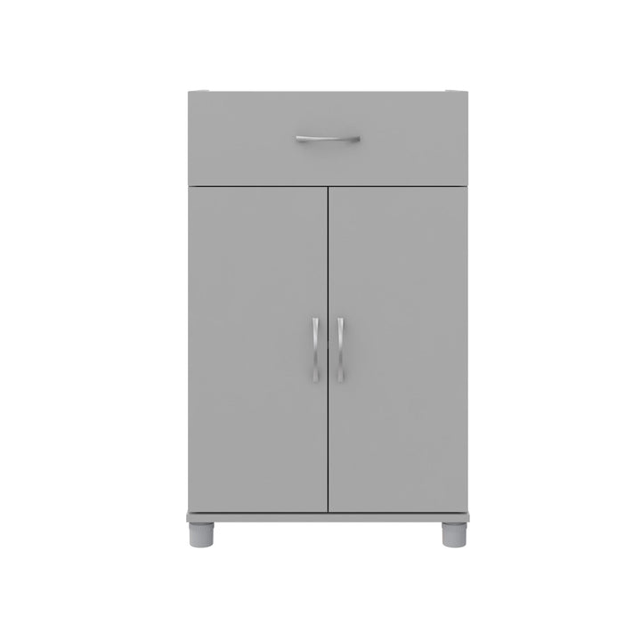 Basin 24 Inch 2 Door Base Storage Cabinet - Dove Gray