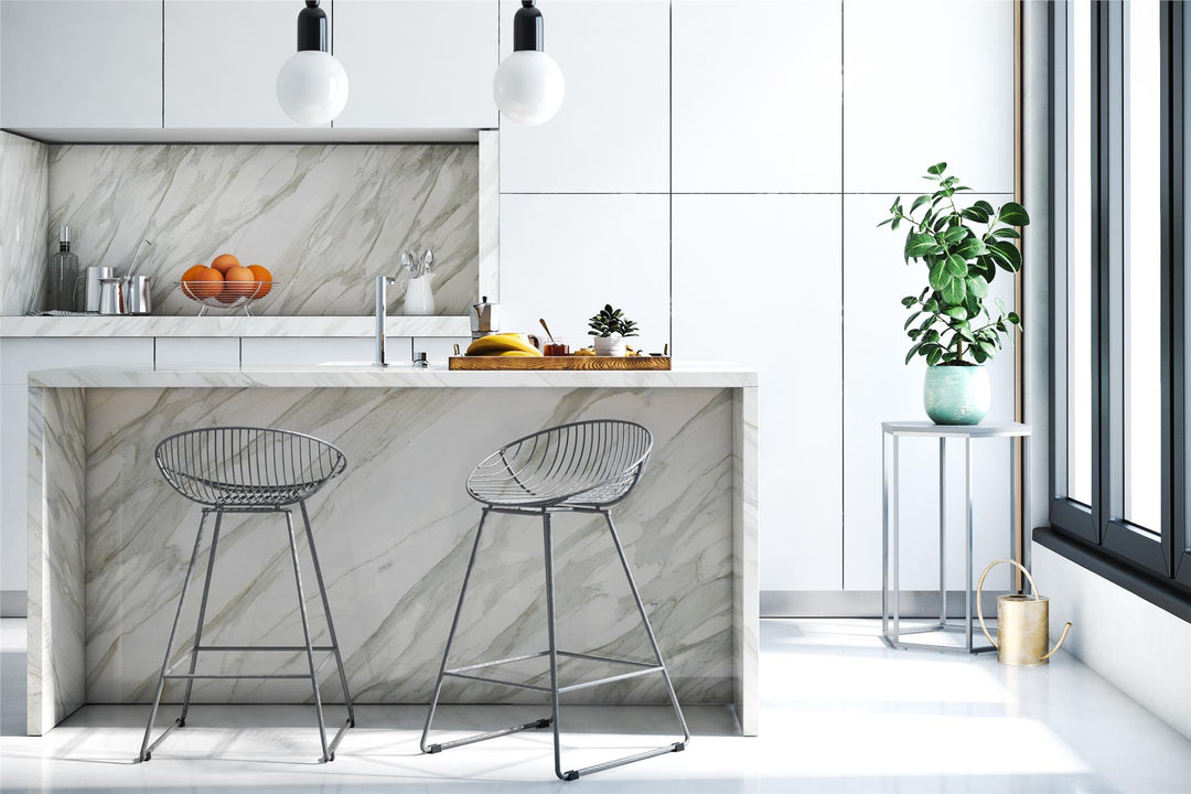 Ellis bar stool for kitchen -  Gray