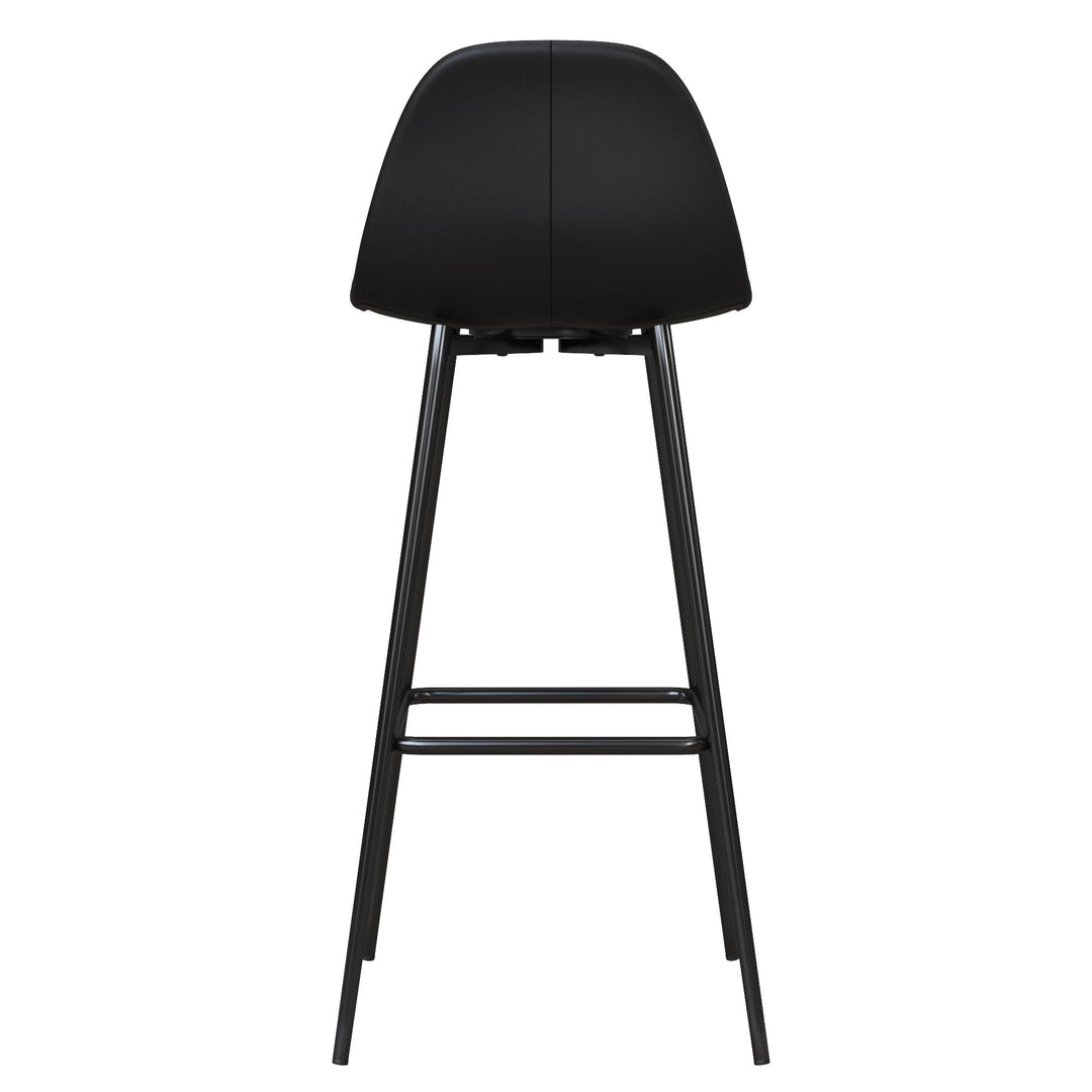 tall kitchen chair - Black