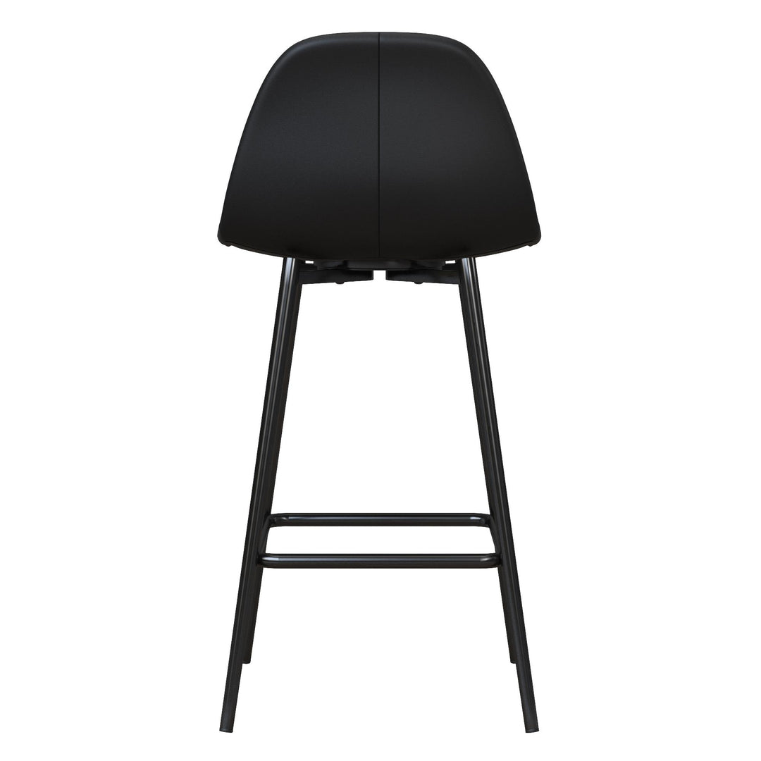 height bar chair - Black