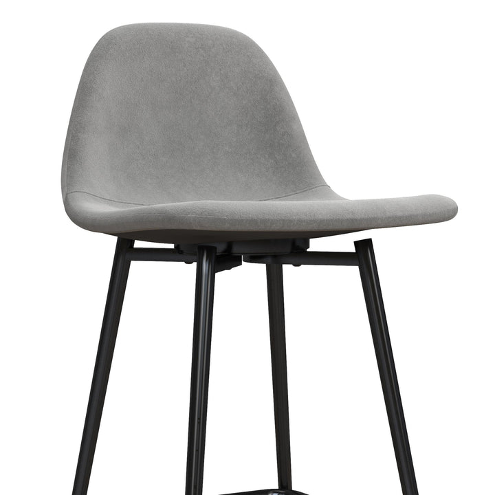 foam padding height bar stool - Gray