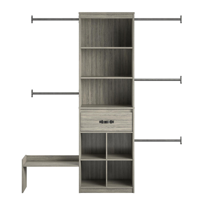 Nova kids’ room storage solution - Gray Oak