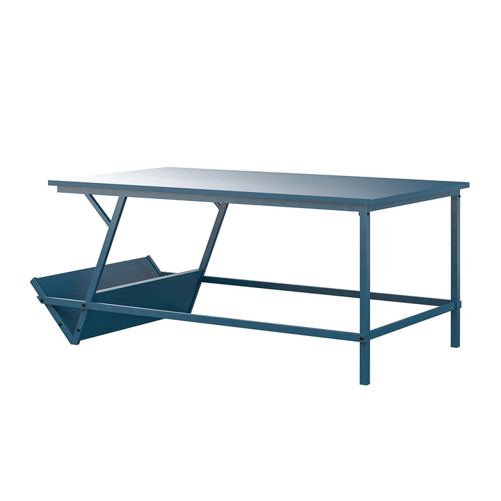 Regal Coffee Table - Blue