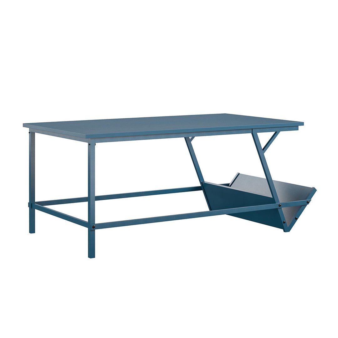 Regal Coffee Table - Blue