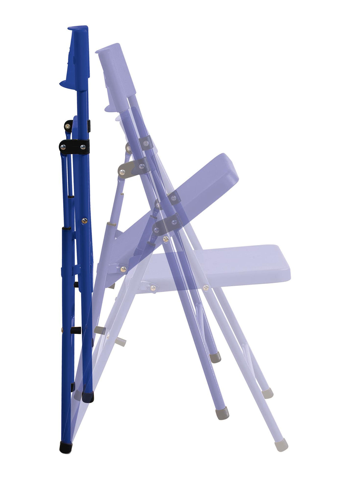 Kids plastic folding chair online -  Blue 