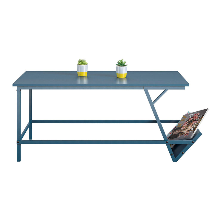 Regal Coffee Table - Blue