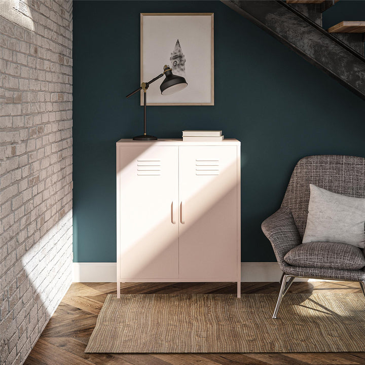 cabinet with locker - Pink