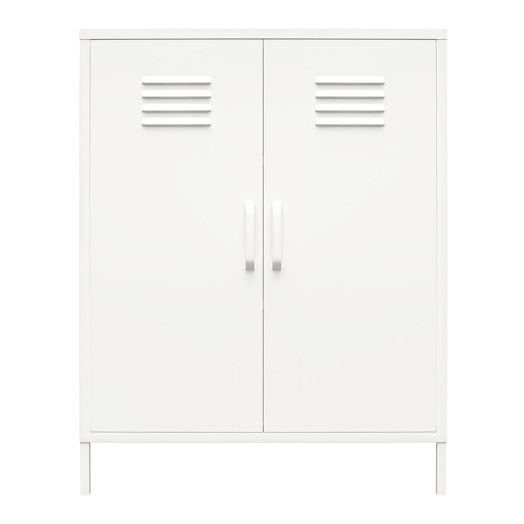small locker cabinet - White