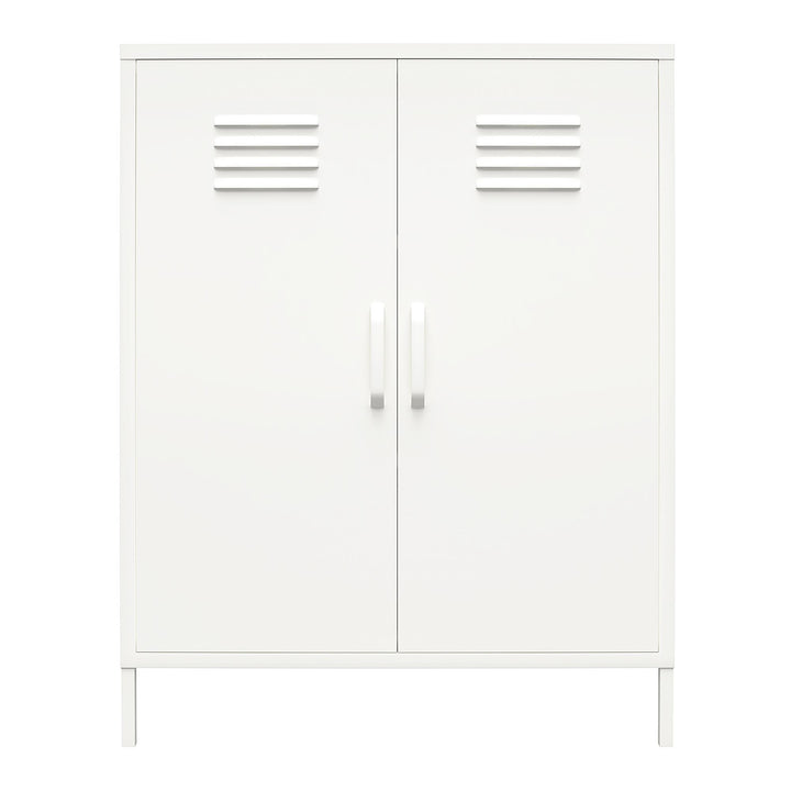 small locker cabinet - White