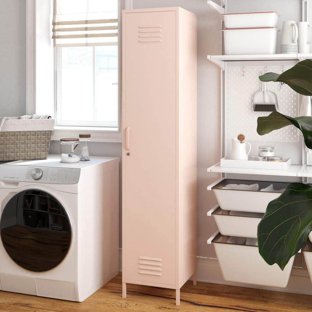 Single door utility cabinets - Pink