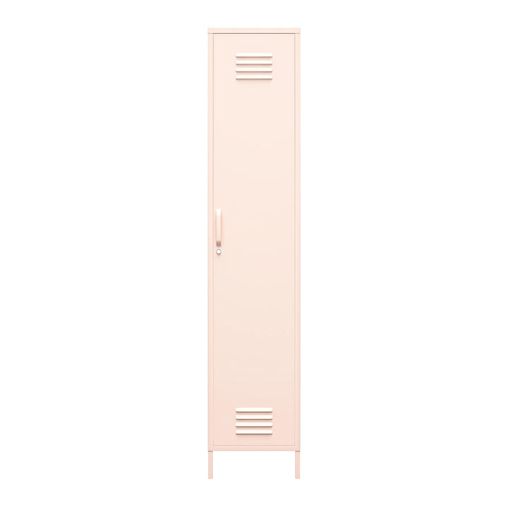 Single door storage cabinet - Pink