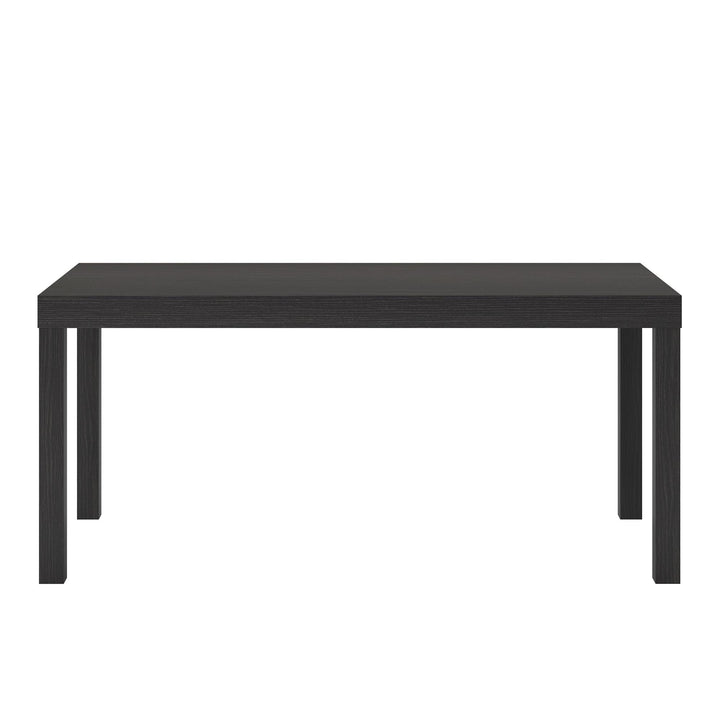 Parsons Hollow Core Coffee Table with Large Top  -  Espresso