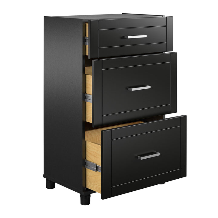 Organized storage with Callahan cabinet -  Black