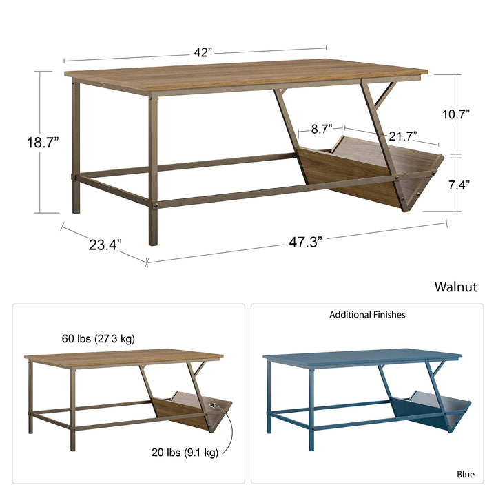 Regal Coffee Table - Walnut