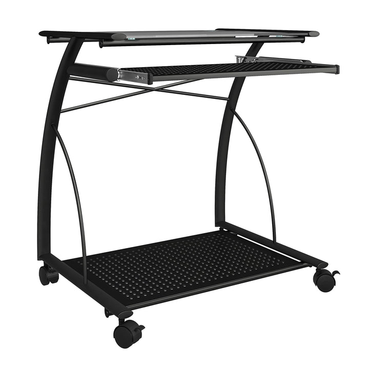 Sheldon design mobile desk -  Black