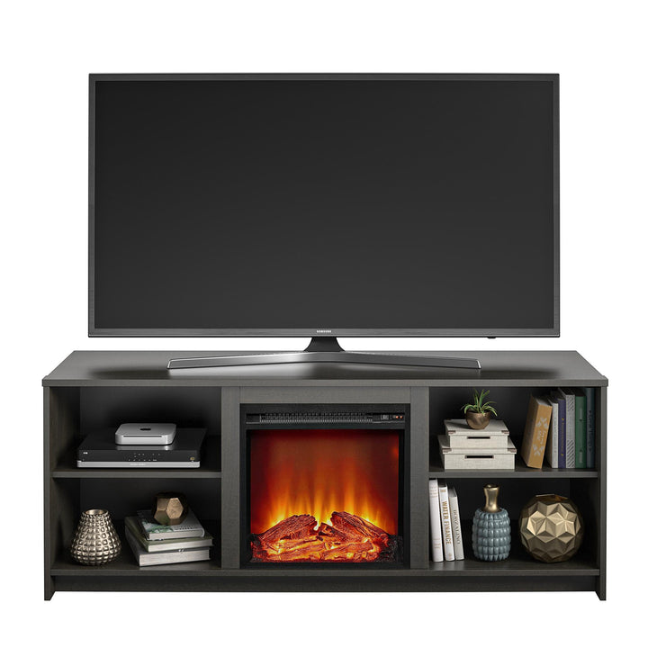 Cabrillo Fireplace TV Stand for TVs up to 65" and up to 120 lbs - Espresso