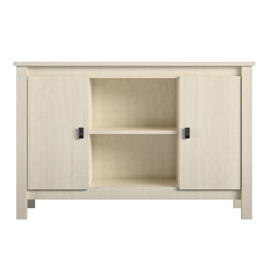 cabinet with 2 doors and shelves - Ivory Oak