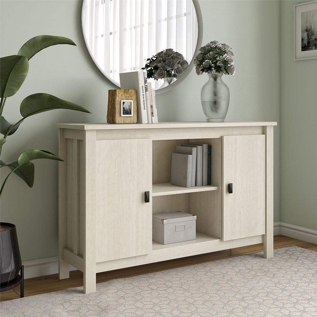 46 inch wide storage cabinet - Ivory Oak