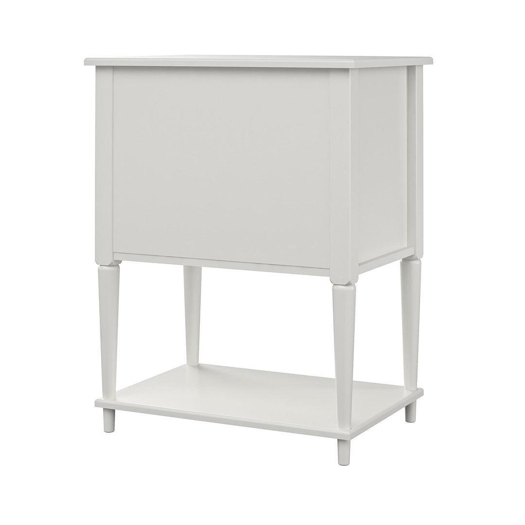 Fairmont brand shelved accent furniture -  White