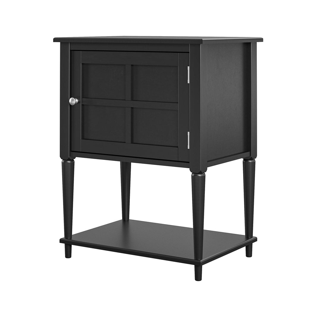 Three-shelf Fairmont decorative table -  Black