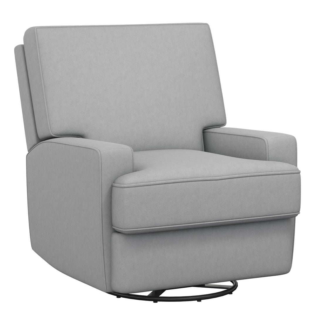 Rylan Recliner Chair with Swivel Glider -  Gray