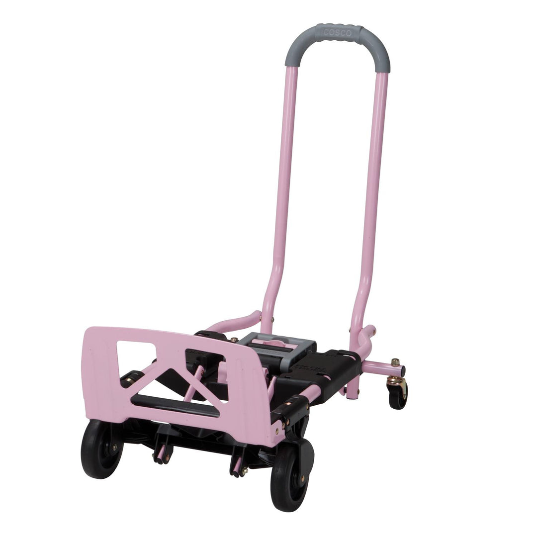 COSCO Folding Hand Truck and Multi-Position Cart -  Pink 