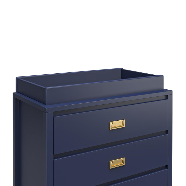 Monarch Hill Changing Table Dresser Topper -  Navy