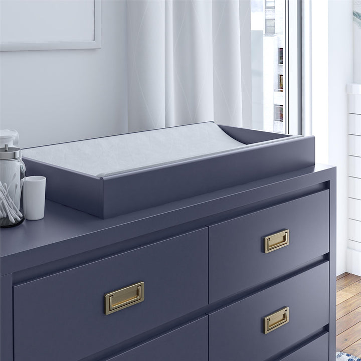 Monarch Hill Navy Changing Table Topper -  Navy