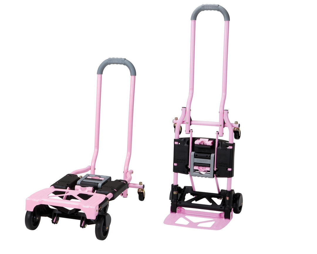 COSCO Shifter Hand Truck and Folding Cart -  Pink 
