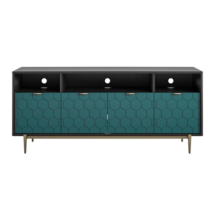 CosmoLiving by Cosmopolitan Olivia TV Stand for TVs up to 65"  -  Black