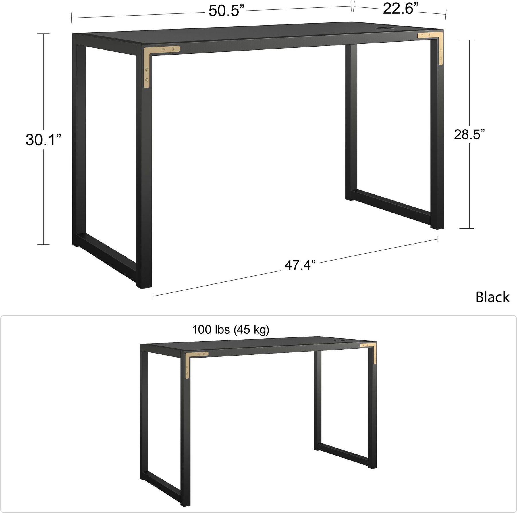 Bel air new arrivals writing desk