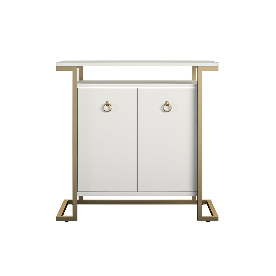 Camila Bar Cabinet  -  White