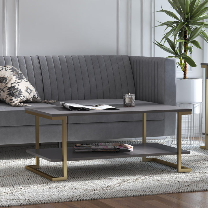 CosmoLiving by Cosmopolitan Camila Coffee Table -  Graphite Grey
