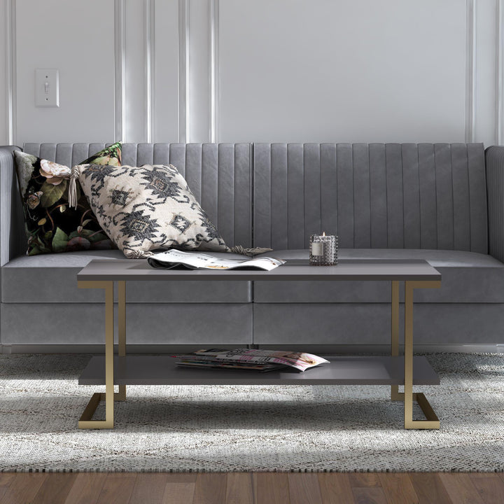 Camila Coffee Table by CosmoLiving -  Graphite Grey