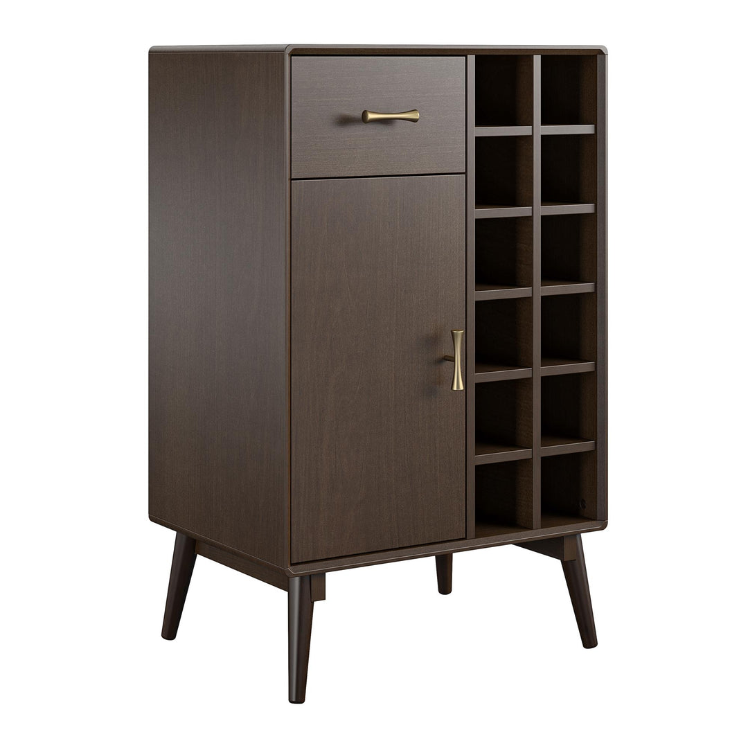 Elegant Brittany bar furniture -  Florence Walnut