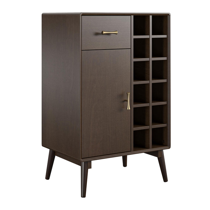 Elegant Brittany bar furniture -  Florence Walnut