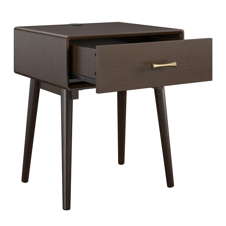 Durable Brittany 1 Drawer furniture -  Florence Walnut