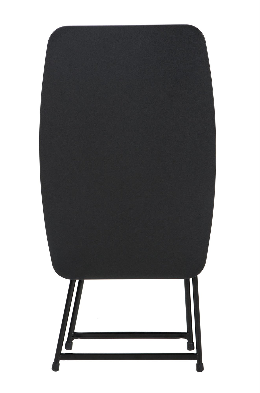 Multi-Functional, Adjustable, Personal Folding Activity Table - Black - 2-Pack